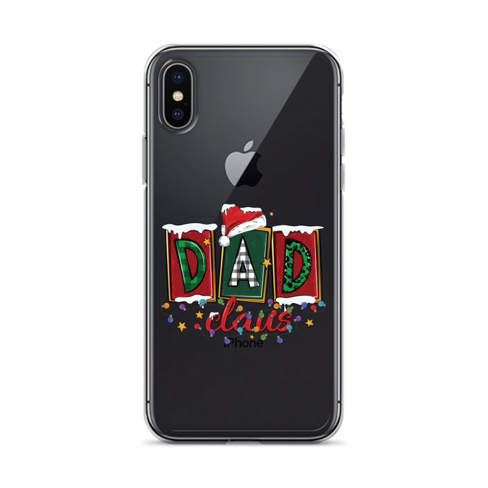 Dad Claus Clear Case for iPhone®