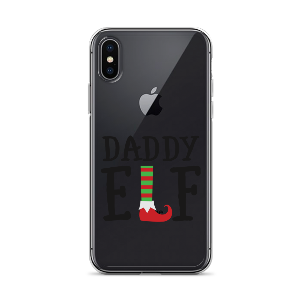 Daddy Elf Clear Case for iPhone®