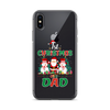 1st Christmas As A Dad Clear Case for iPhone®