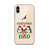 1st Christmas As A Dad Clear Case for iPhone®