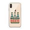 Dad Needs Beer Clear Case for iPhone®