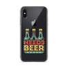 Dad Needs Beer Clear Case for iPhone®