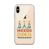 Dad Needs Beer Clear Case for iPhone®