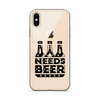 Dad Needs Beer Clear Case for iPhone®