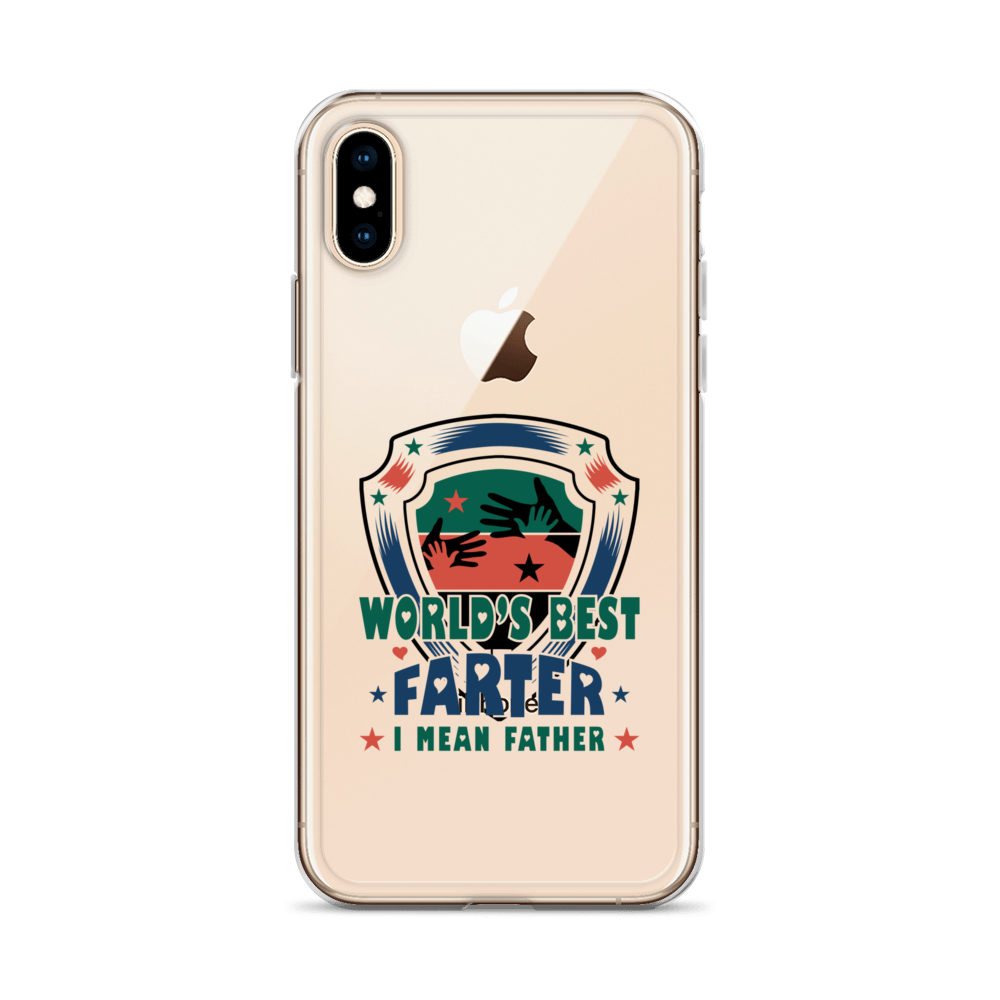 World's Best Farter I Mean Father Clear Case for iPhone®