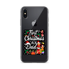 First Christmas As A Dad Clear Case for iPhone®