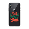 First Christmas As Dad Clear Case for iPhone®