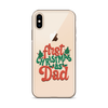 First Christmas As Dad Clear Case for iPhone®