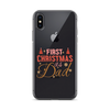 First Christmas As Dad Clear Case for iPhone®