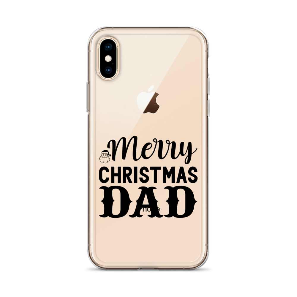 Merry Christmas Dad Clear Case for iPhone®