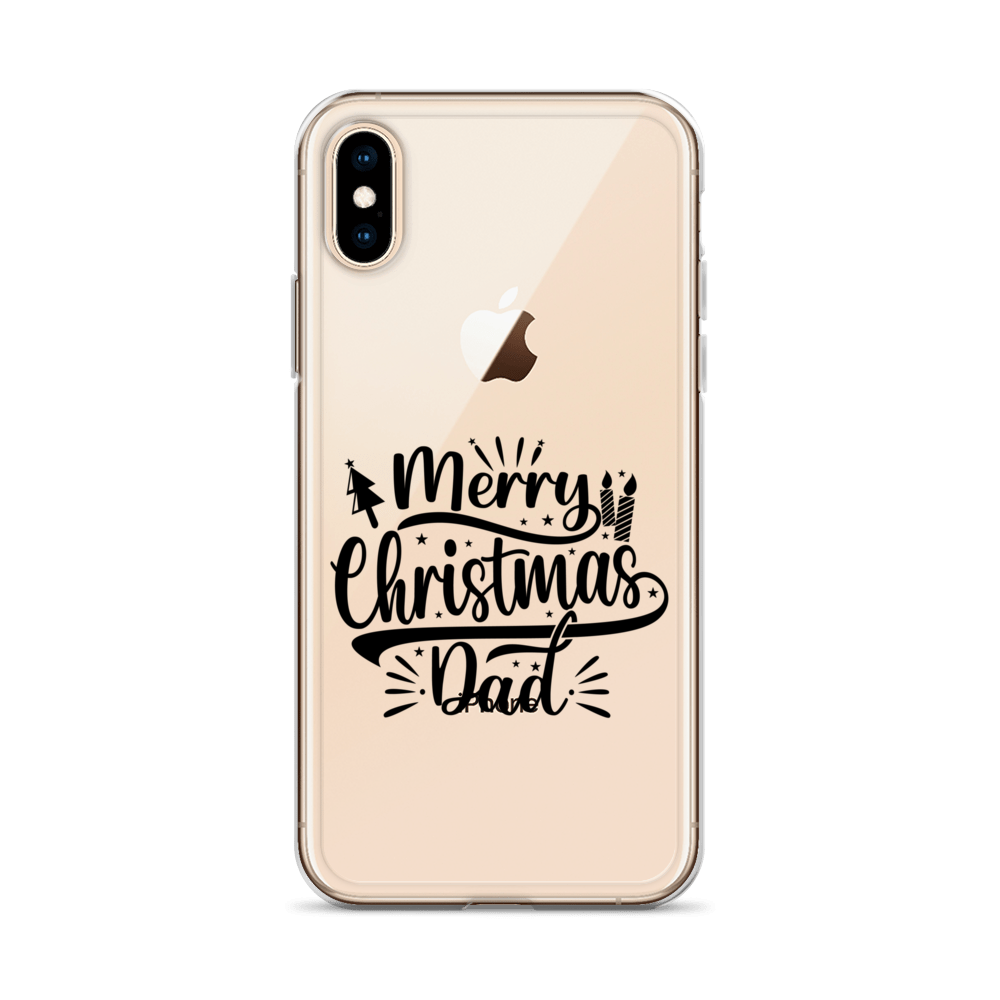 Merry Christmas Dad Clear Case for iPhone®