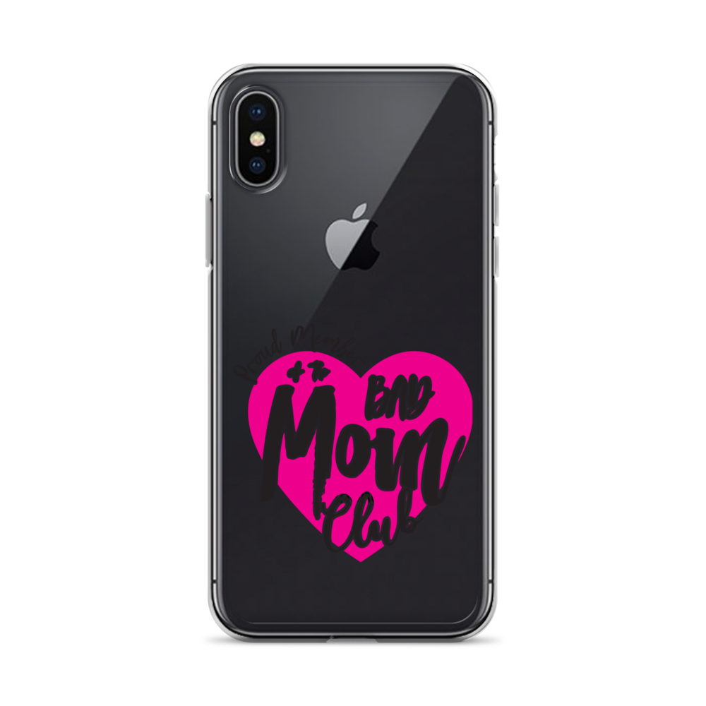 Proud Member Of The Bas Mom Club Clear Case for iPhone®