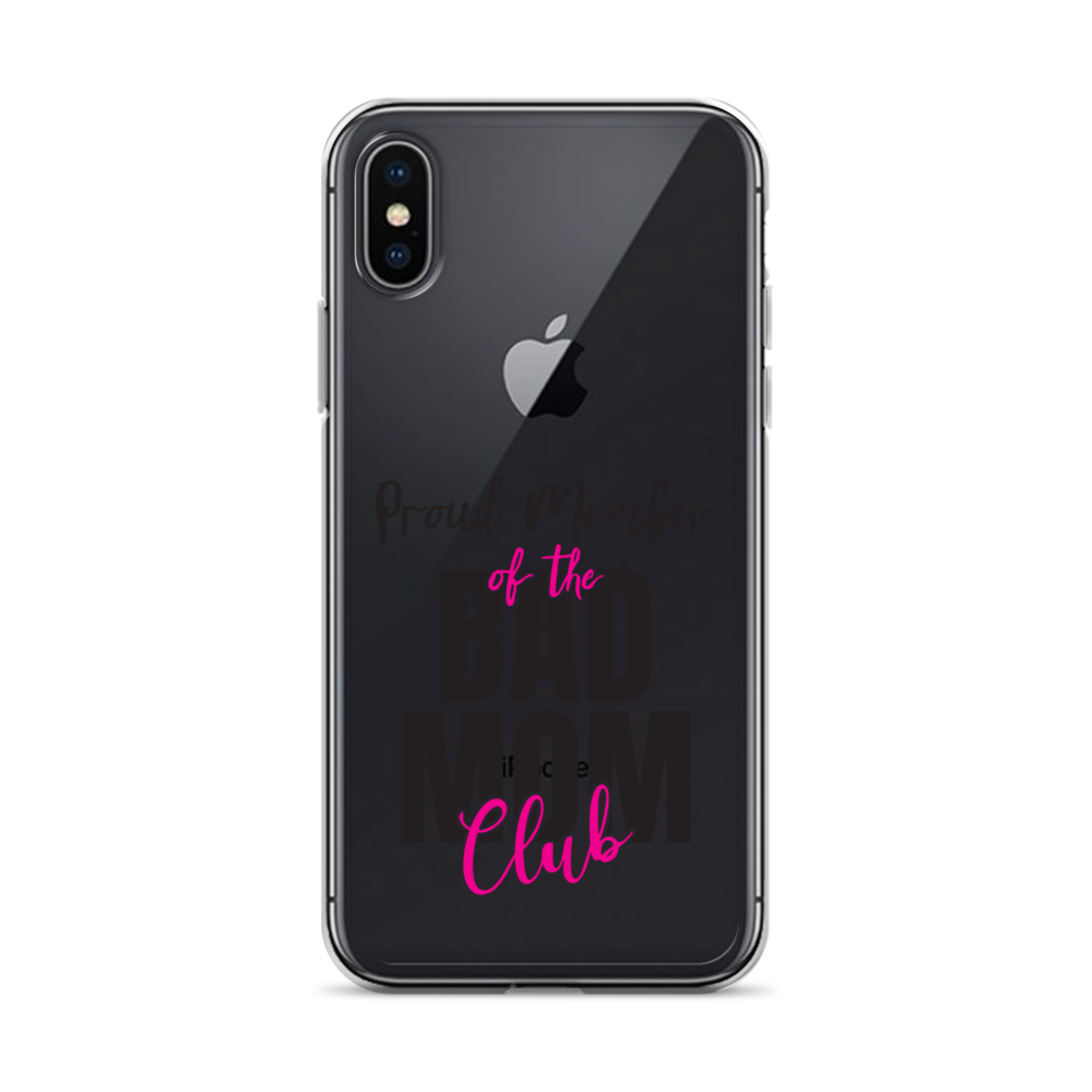 Proud Member Of The Bas Mom Club Clear Case for iPhone®