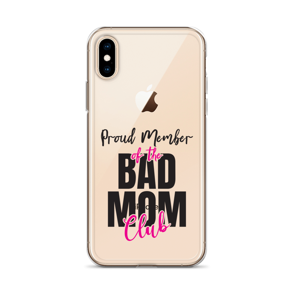 Proud Member Of The Bas Mom Club Clear Case for iPhone®