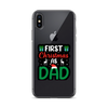 First Christmas As Dad Clear Case for iPhone®