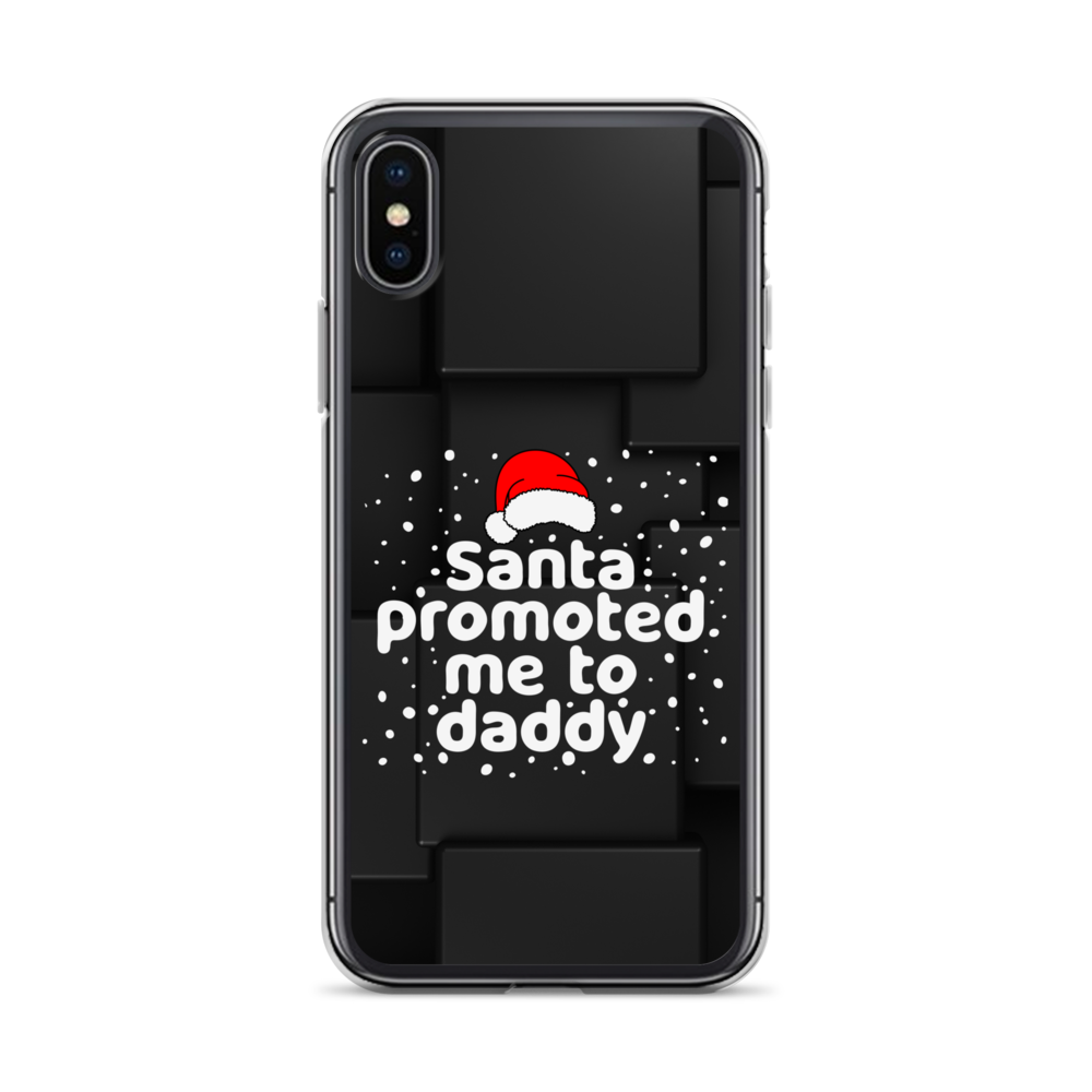 Santa Promoted Me To Dad Clear Case for iPhone®