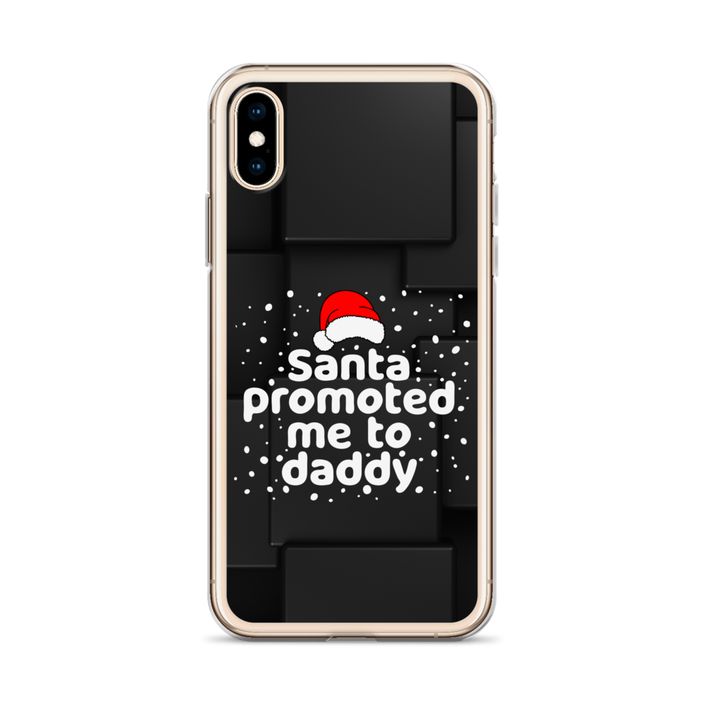 Santa Promoted Me To Dad Clear Case for iPhone®