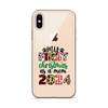 My First Christmas As A mom 2024 Clear Case for iPhone®