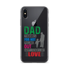 Dad Thanks For Not Pulling Out, Happy Father's Day, Love  Clear Case for iPhone®