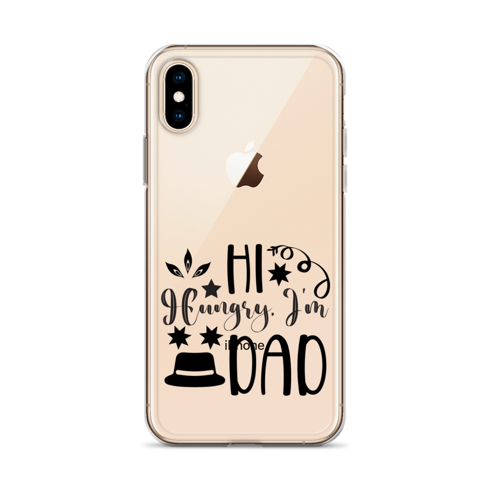 Hi, Hangry, I'm Dad. Clear Case for iPhone®