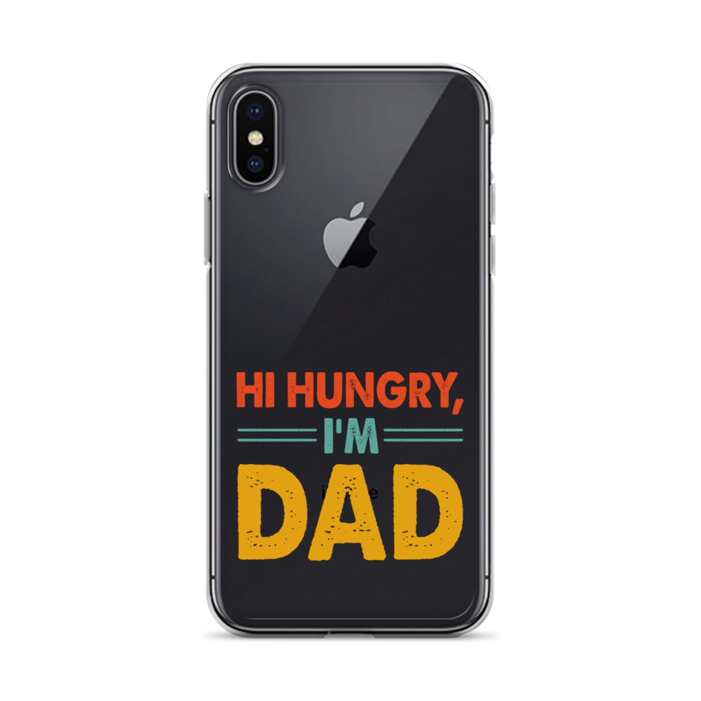 Hi, Hangry, I'm Dad. Clear Case for iPhone®