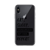 Eat, Sleep, Embarrass My Kids, Repeat Clear Case for iPhone®