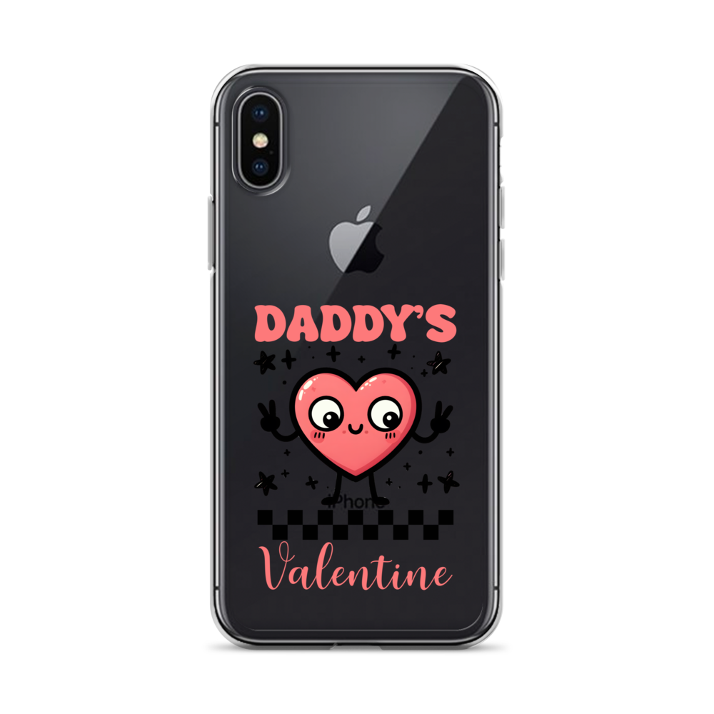 Daddy's Valentine Clear Case for iPhone®