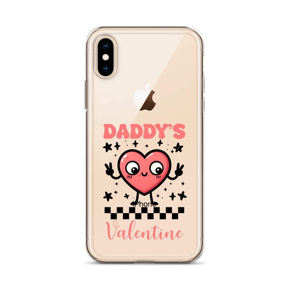 Daddy's Valentine Clear Case for iPhone®