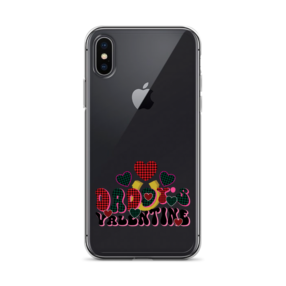 Daddy's Valentine Clear Case for iPhone®