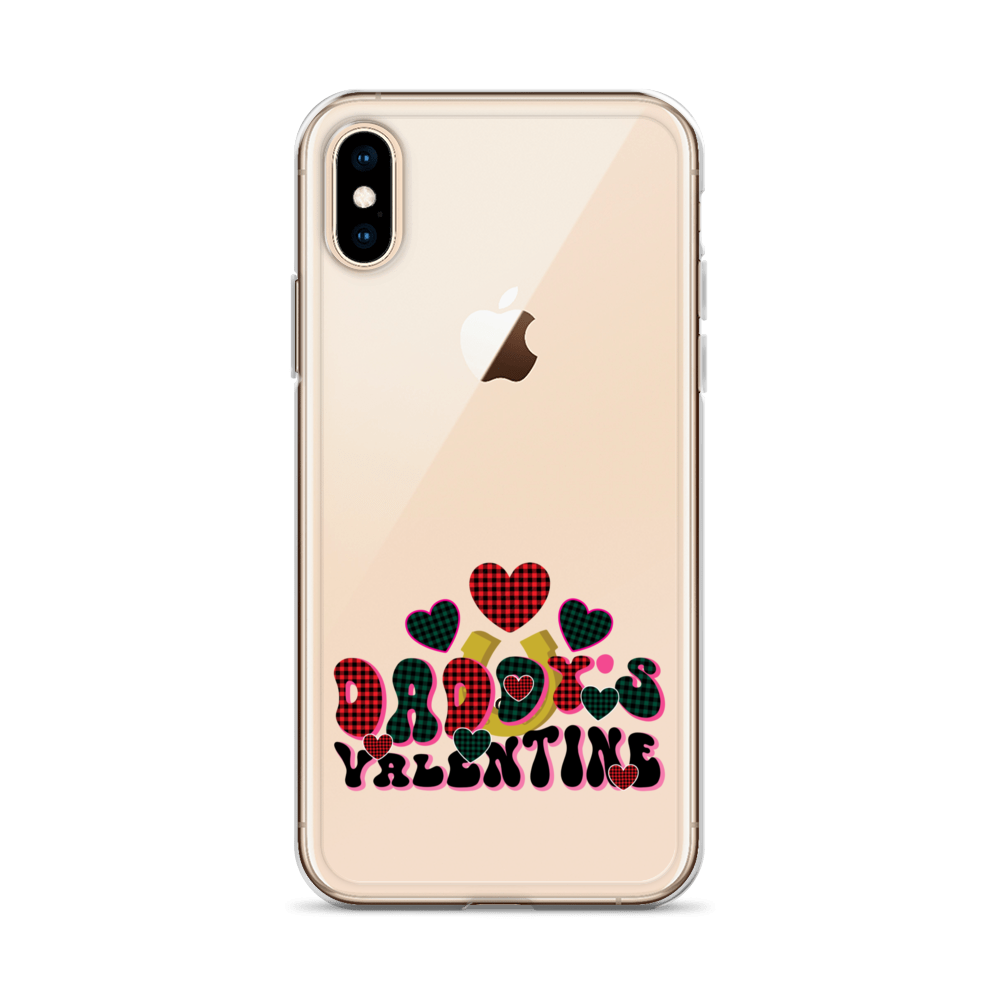 Daddy's Valentine Clear Case for iPhone®