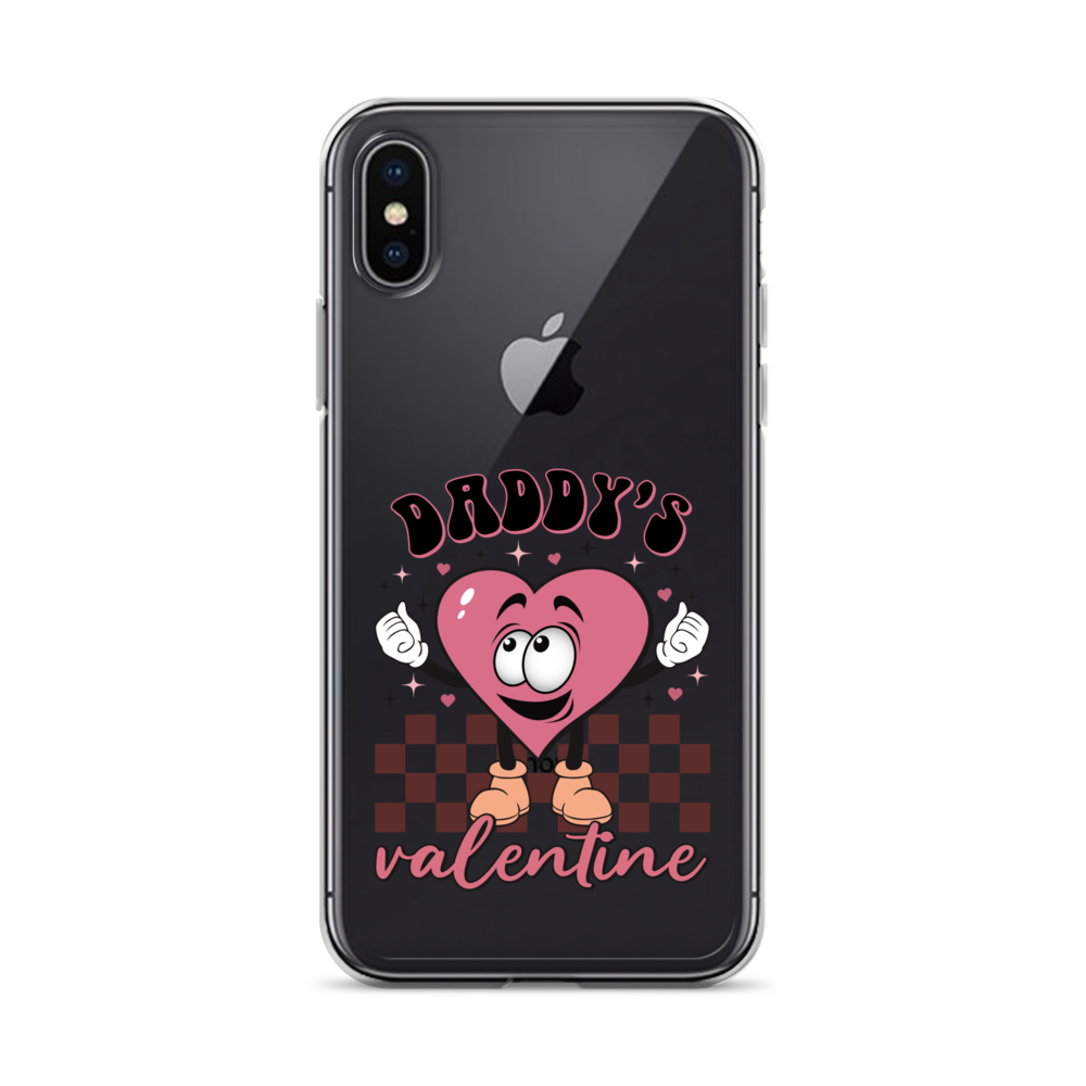 Daddy's Valentine Clear Case for iPhone®