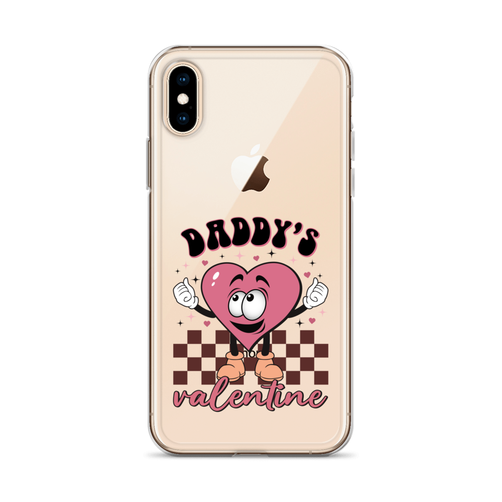 Daddy's Valentine Clear Case for iPhone®