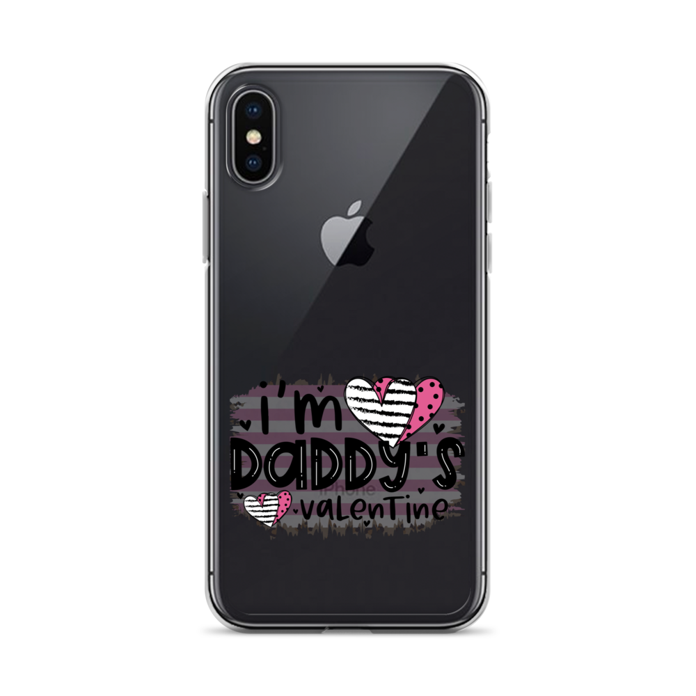 I'm Daddy's Valentine Clear Case for iPhone®