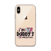 I'm Daddy's Valentine Clear Case for iPhone®