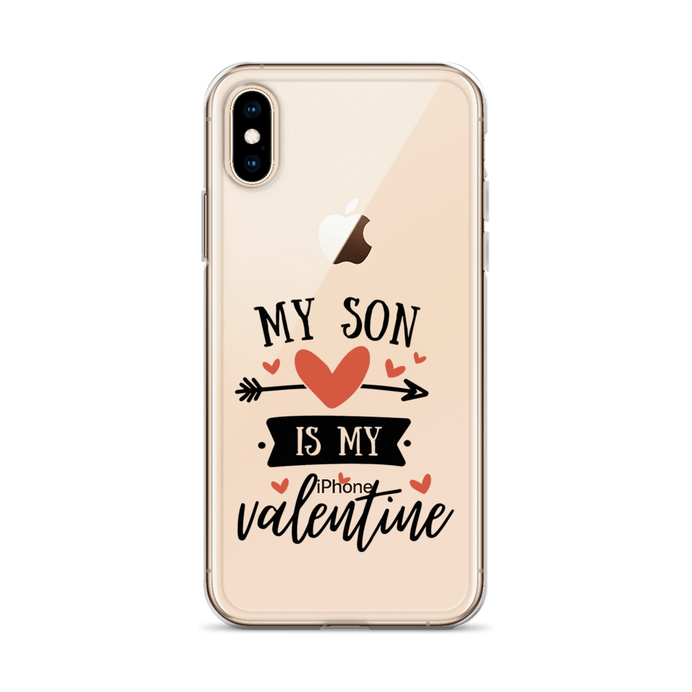 My Son Is My Valentine Clear Case for iPhone®