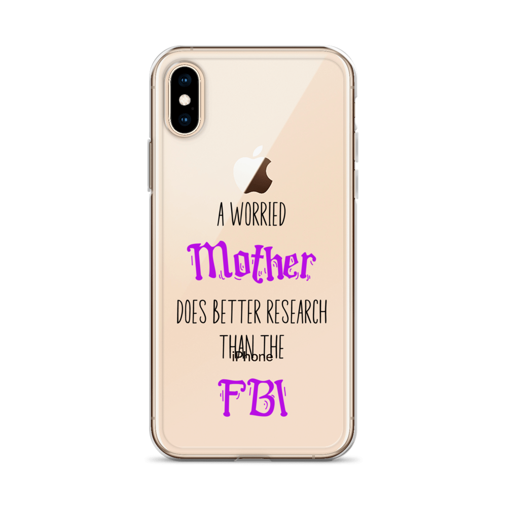 A Worried Mother Does Better Research Than The FBI Clear Case for iPhone®