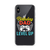 Birthday Dad Time To Level Up Clear Case for iPhone®