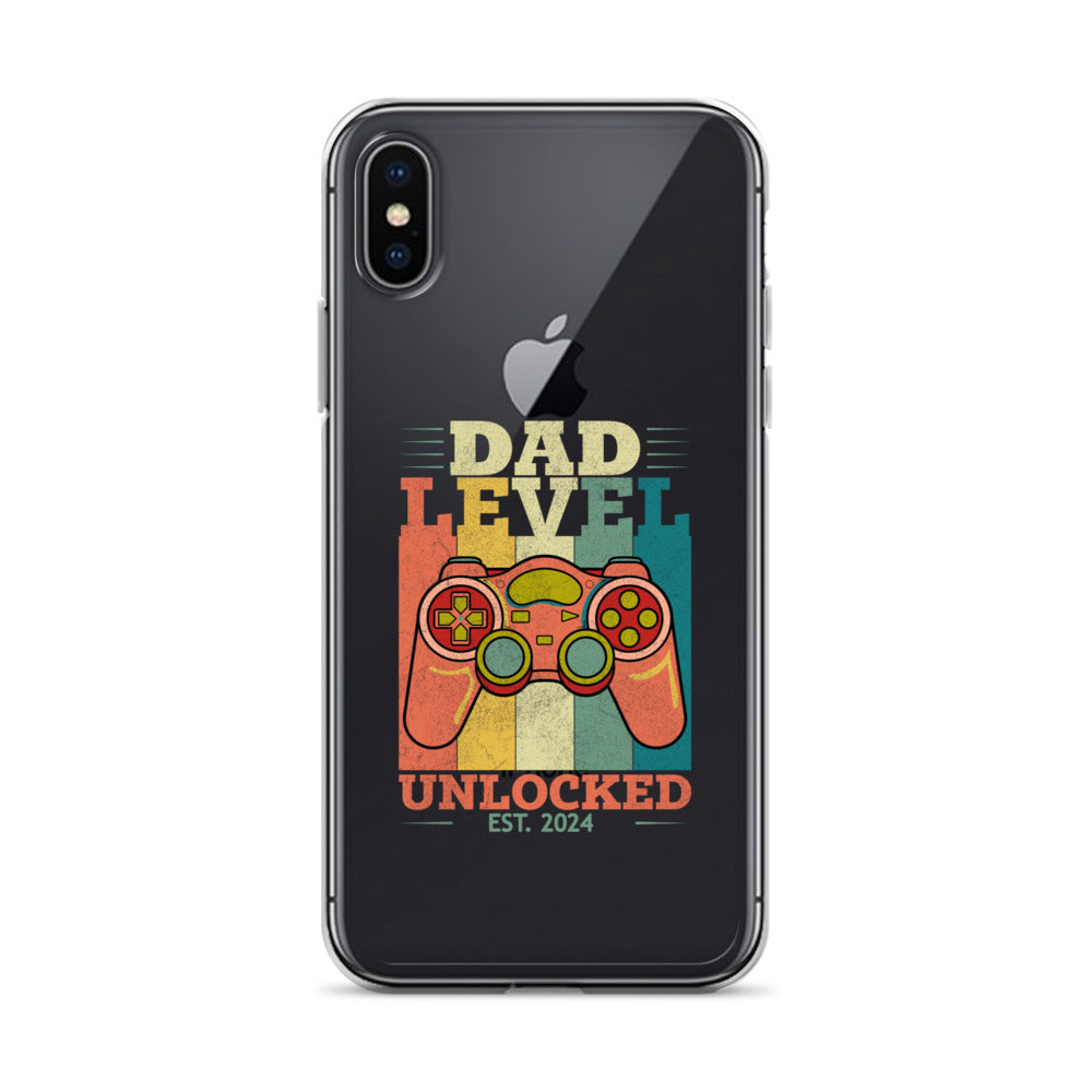 Dad Level Unlocked EST. 2024 Clear Case for iPhone®