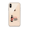 Wine Powering Moms Since Dawn Of Time Clear Case for iPhone®