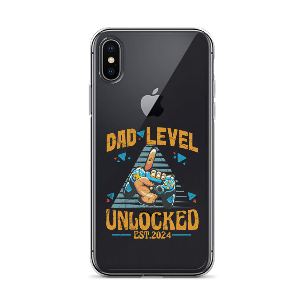 Dad Level Unlocked Est. 2024 Clear Case for iPhone®