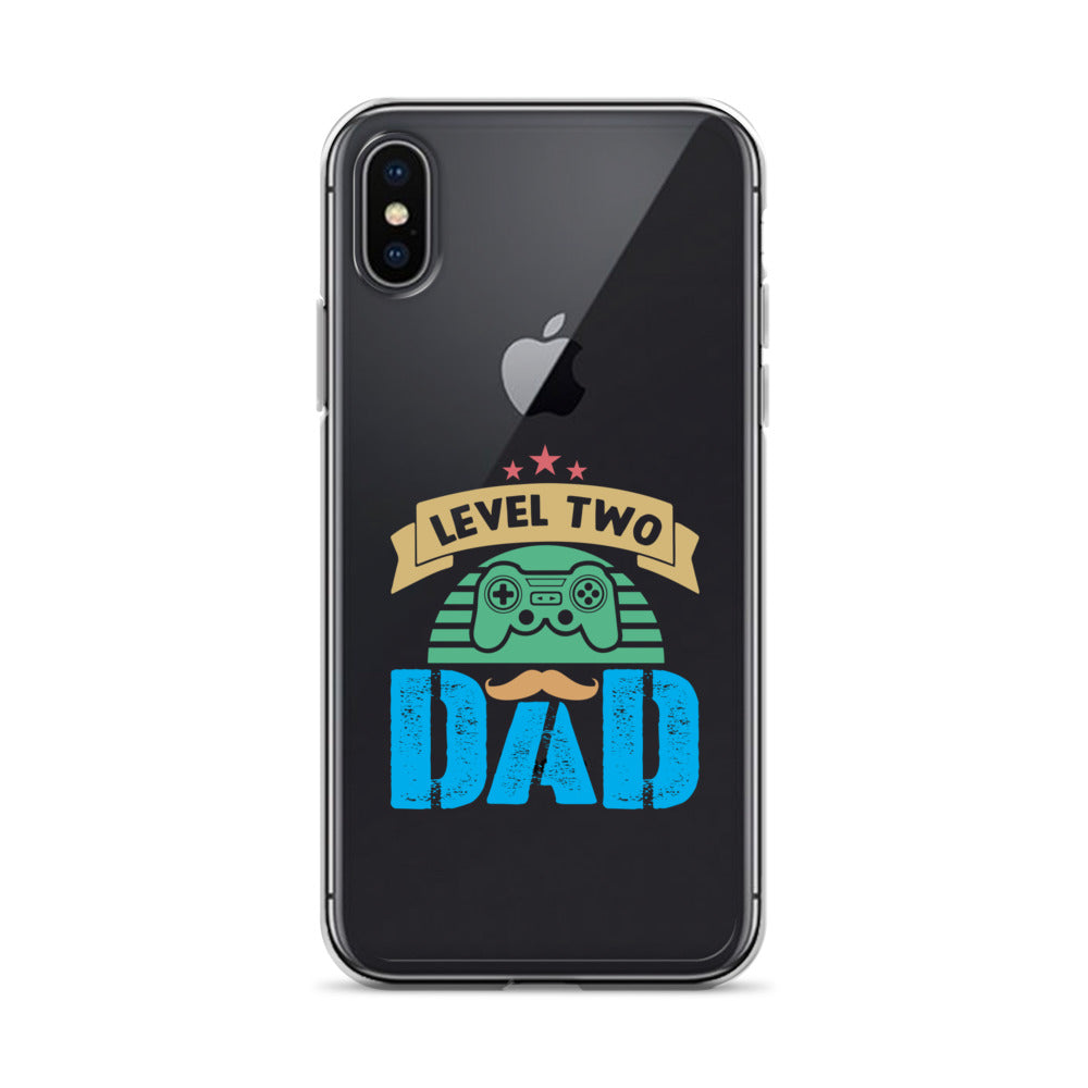 Level Two Dad Clear Case for iPhone®