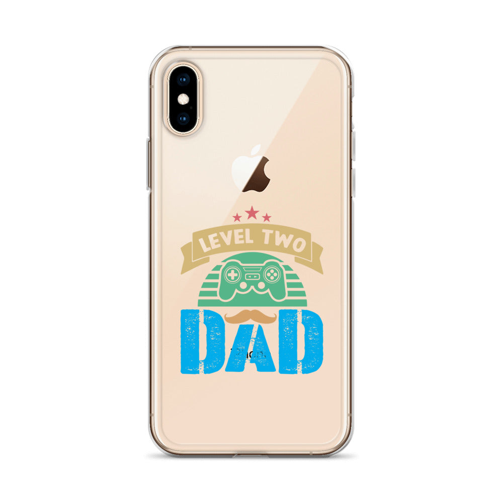 Level Two Dad Clear Case for iPhone®