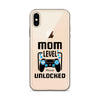 Mom Level Unlocked Clear Case for iPhone®