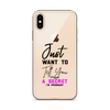 Just Want to Tell You A Secret I'm Pregnant Clear Case for iPhone®