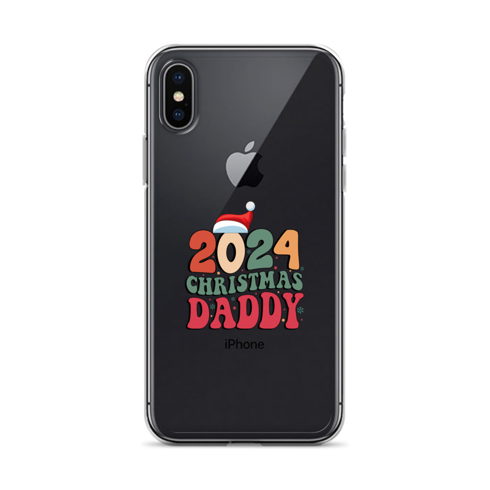 2024 Christmas Daddy Clear Case for iPhone®