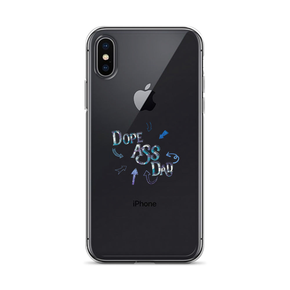 Dope Ass Dad Clear Case for iPhone®