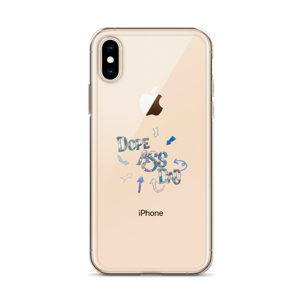 Dope Ass Dad Clear Case for iPhone®