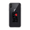 I Love Hot Dads Clear Case for iPhone®