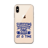 Surviving Fatherhood One Beer At A time Clear Case for iPhone®