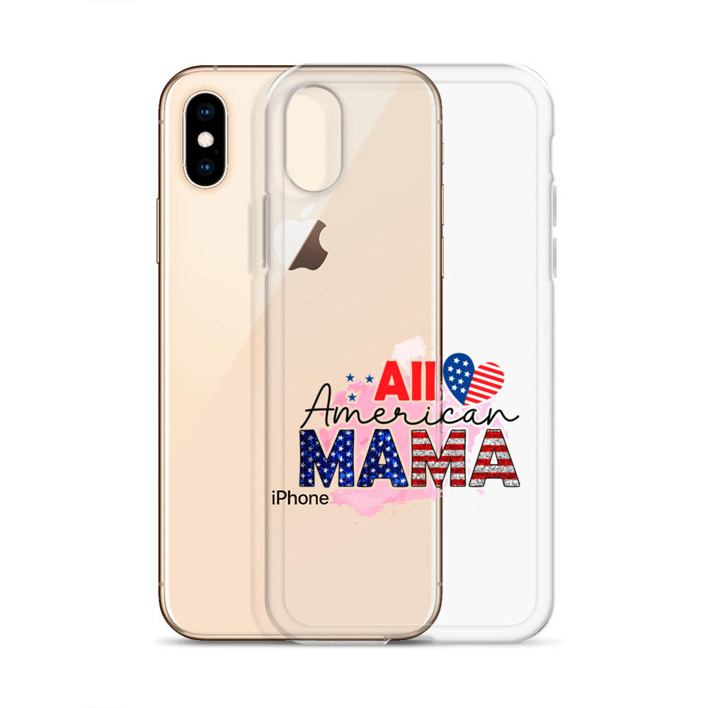 All American Mama Clear Case for iPhone®